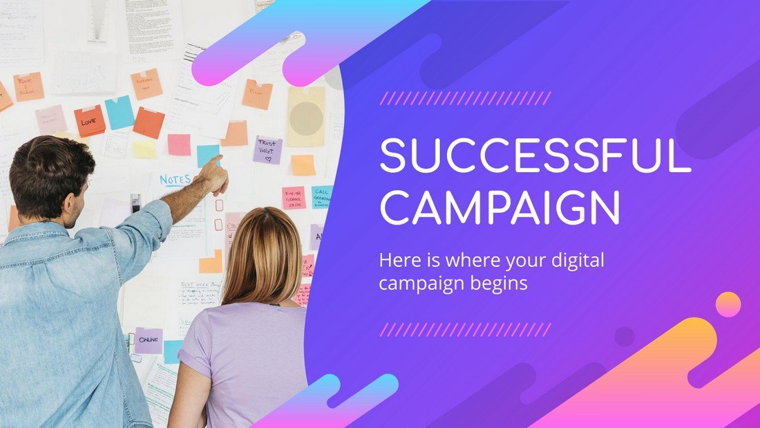 Successful Campaign - Free Google Slides Template