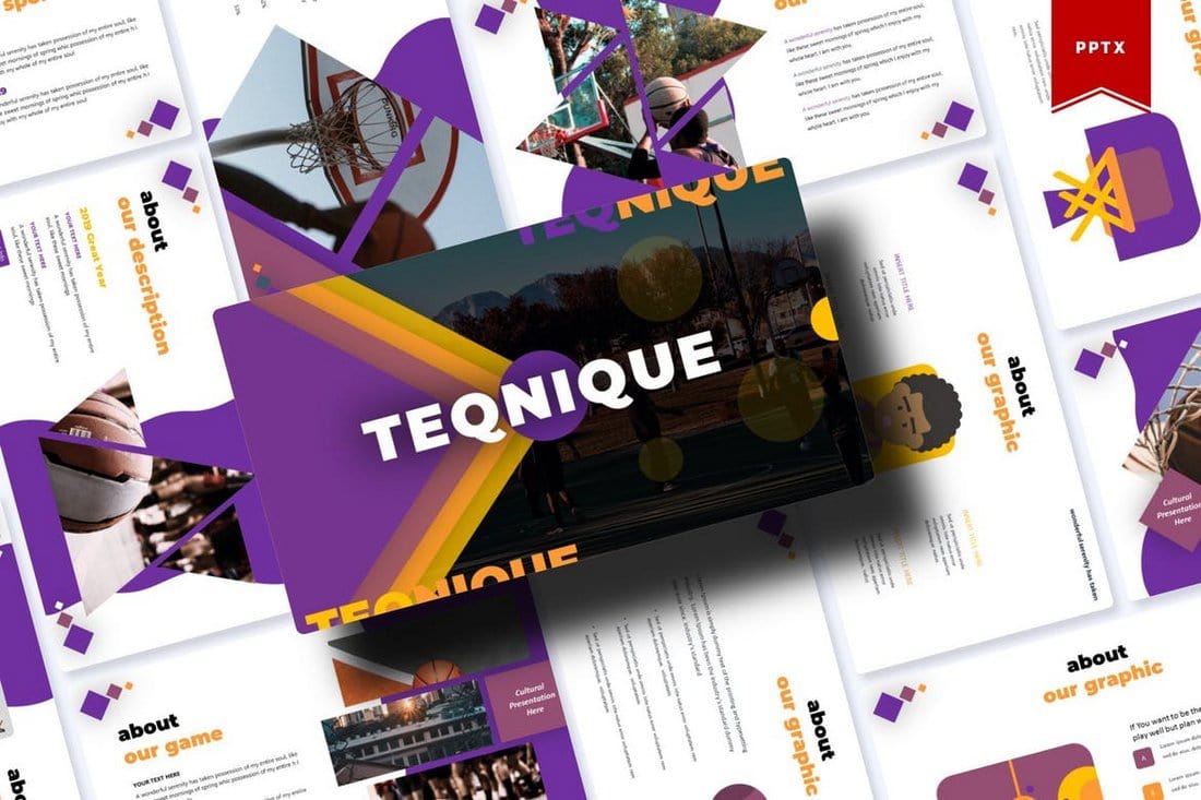 Teqnique - Modern Creative PowerPoint Template