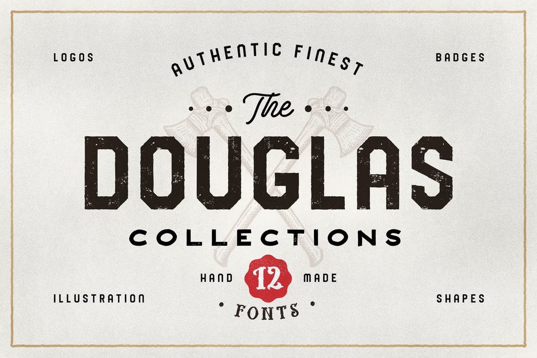The Douglas Collections serif font