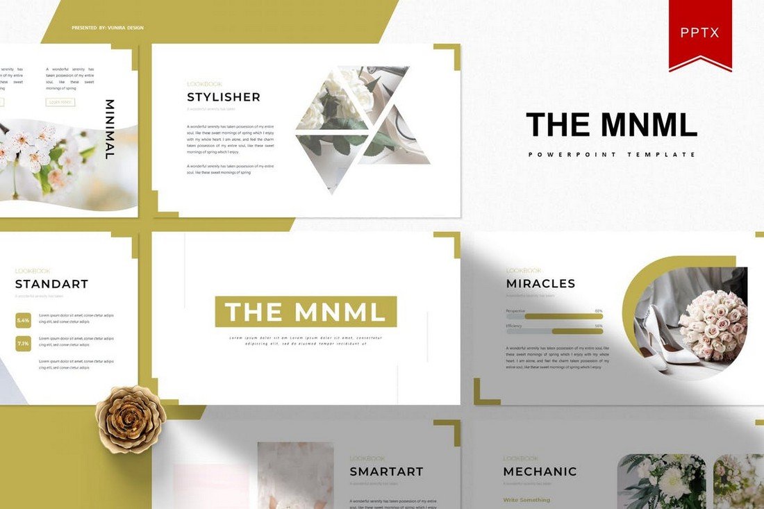 The Mnml - Minimal PowerPoint Template