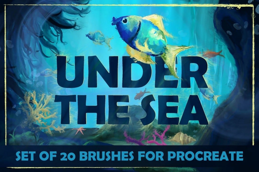 Under The Sea - Procreate Brushes