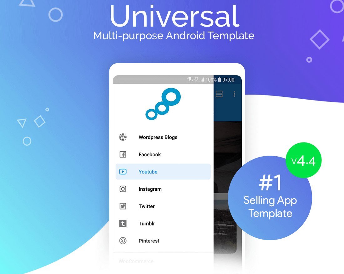 Universal - Multipurpose Android WebView App Template