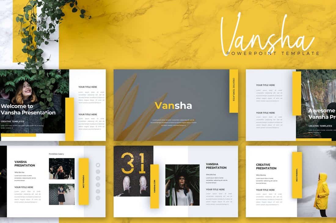 VANSHA - Business Powerpoint Template