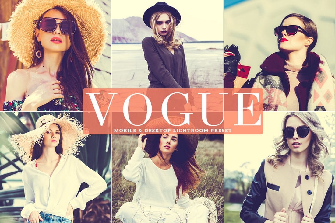 Vogue - Free Mobile & Desktop Lightroom Preset
