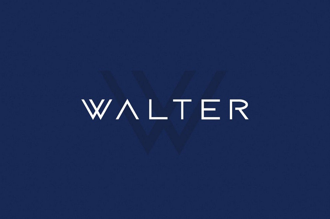 WALTER - Modern Business Font