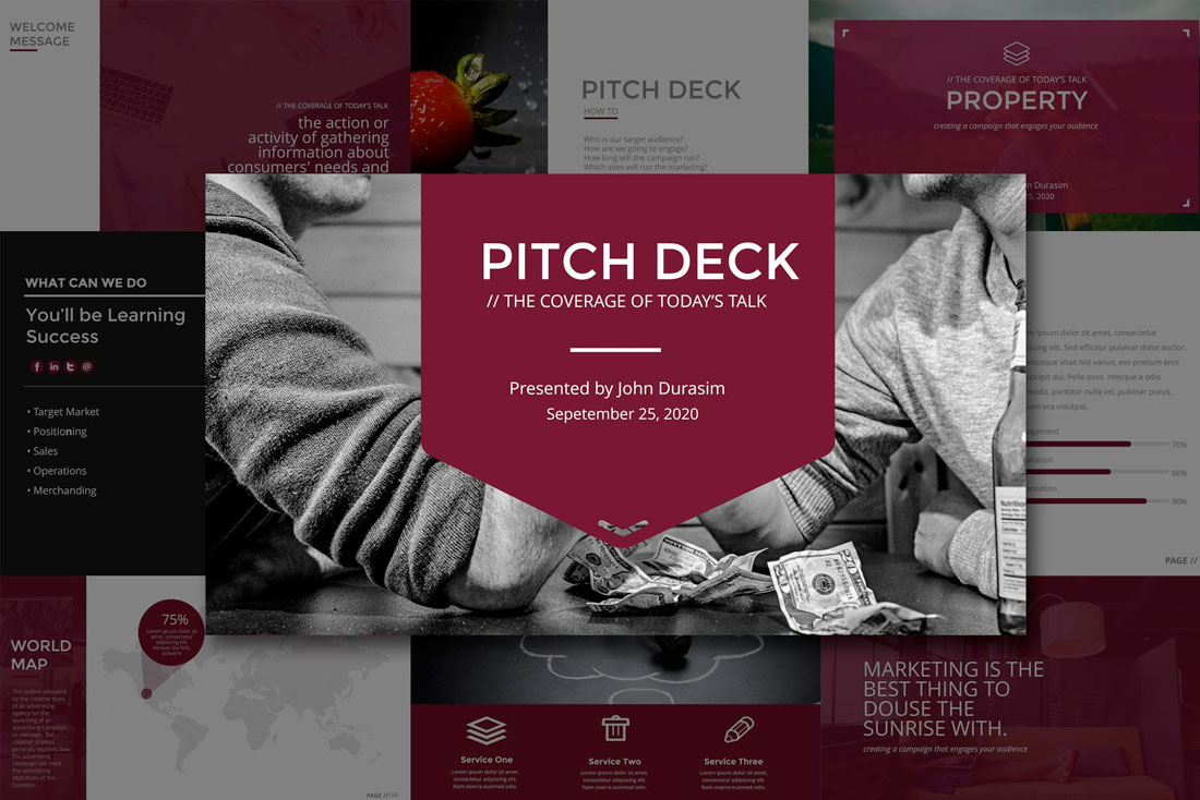 how to make a pitch deck