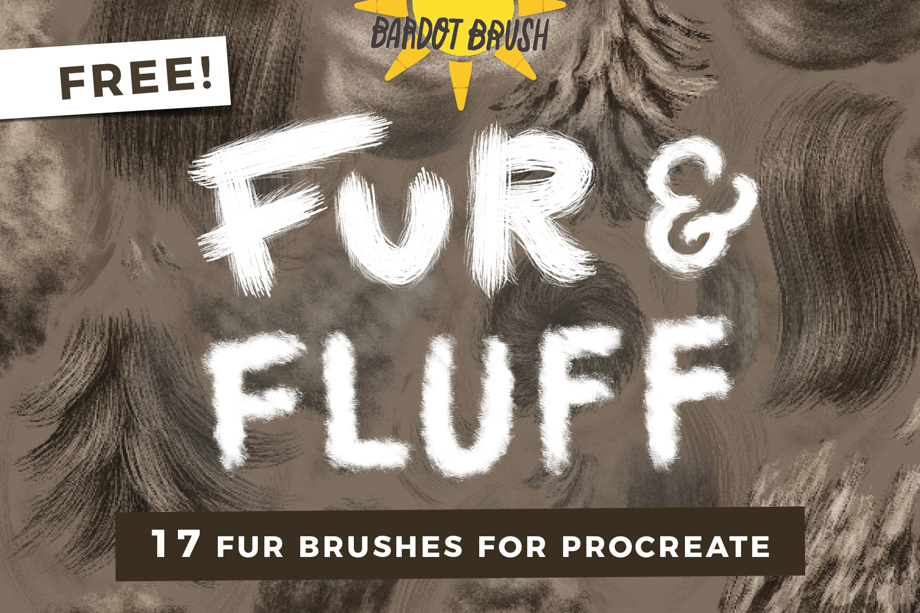 procreate fur brushes