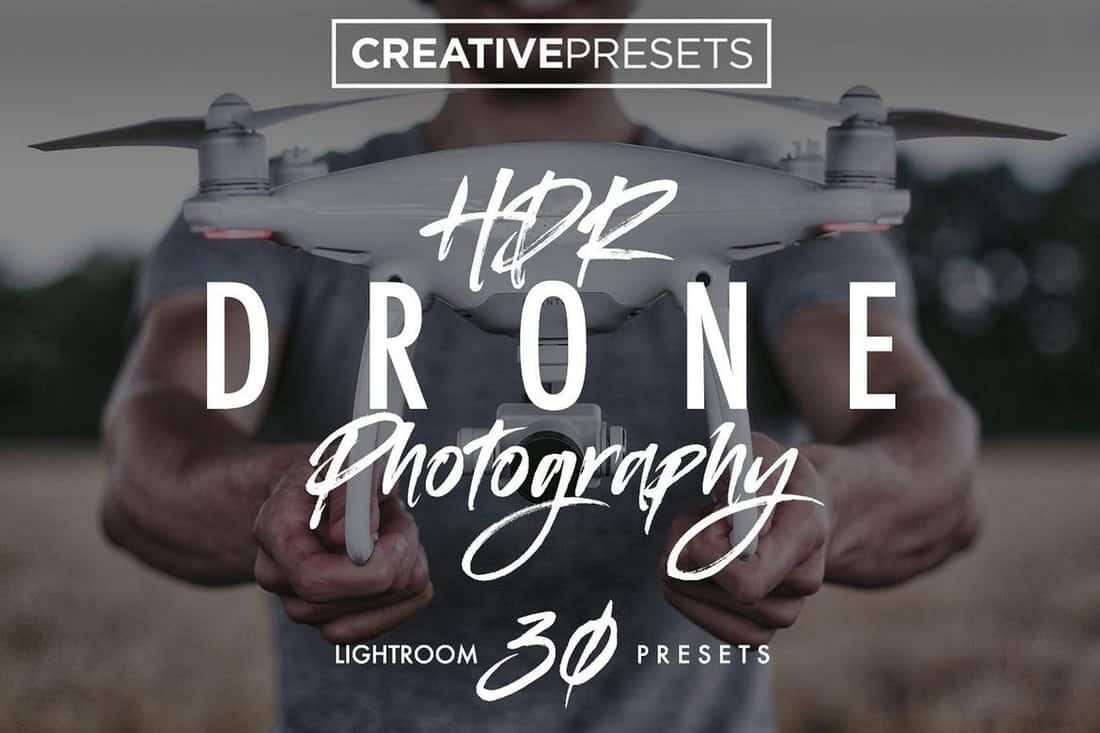 30 Drone HDR Lightroom Presets
