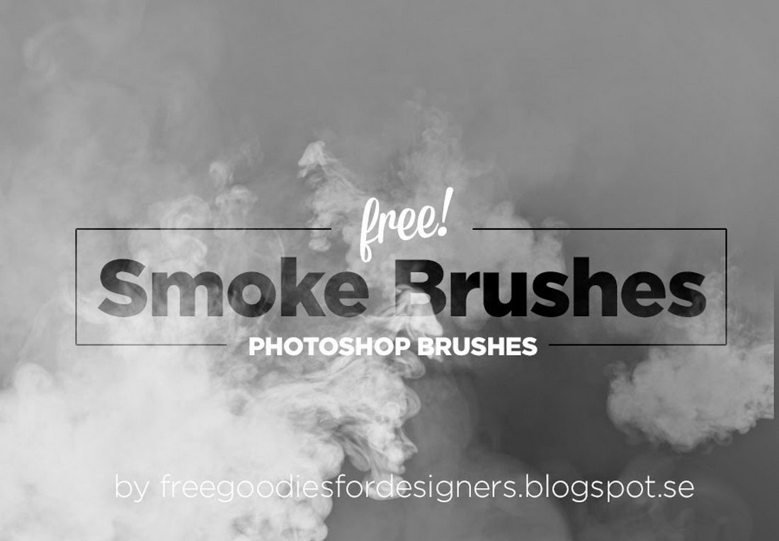 5 Free Realistic Photoshop Smoke Brushes