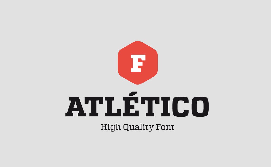 Atletico - Free Slab Serif Font