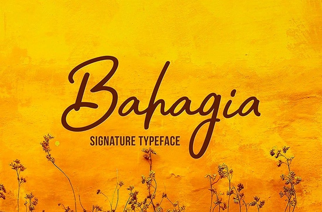 Bahagia Typeface