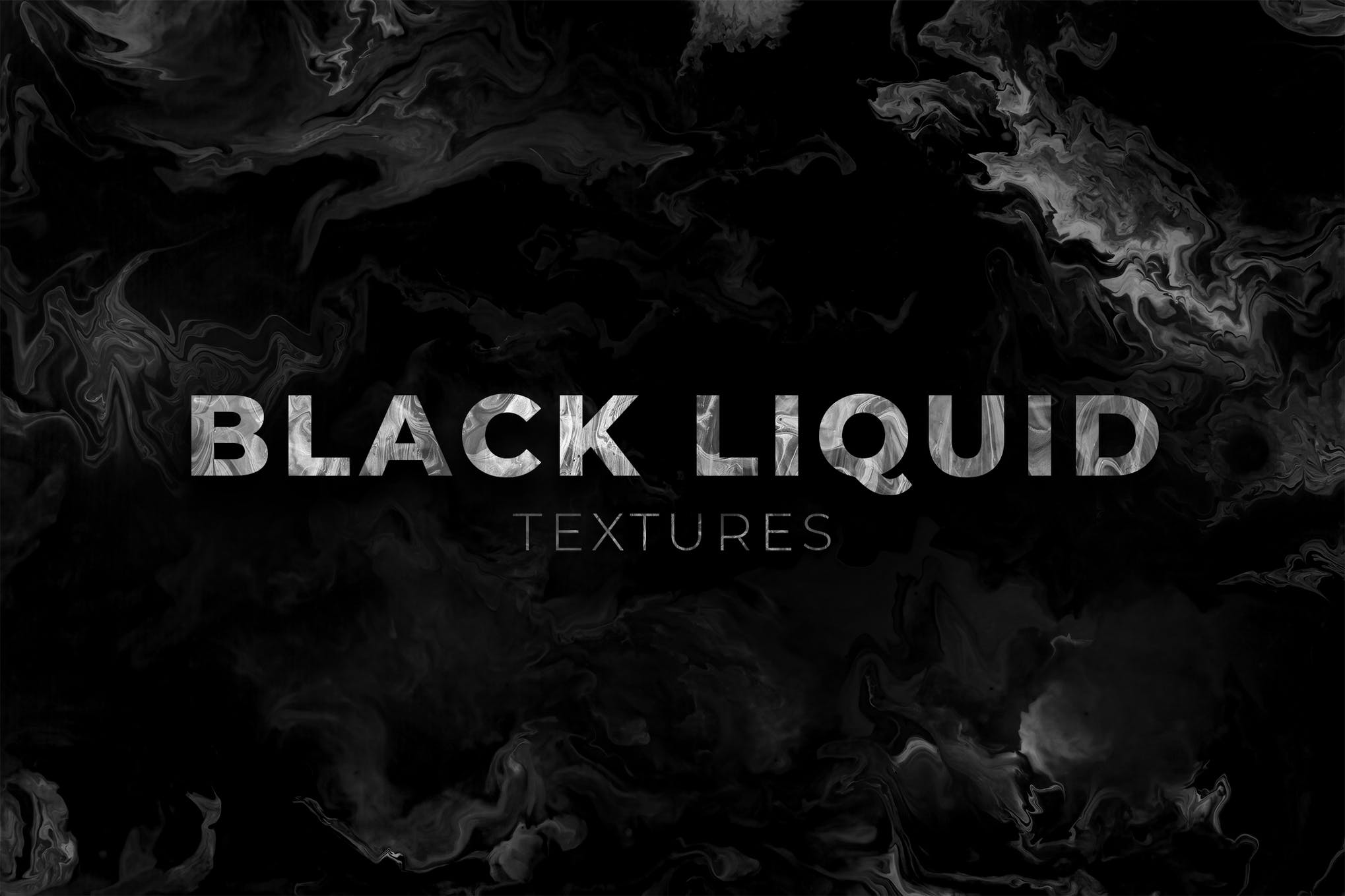 Black Texture Background 