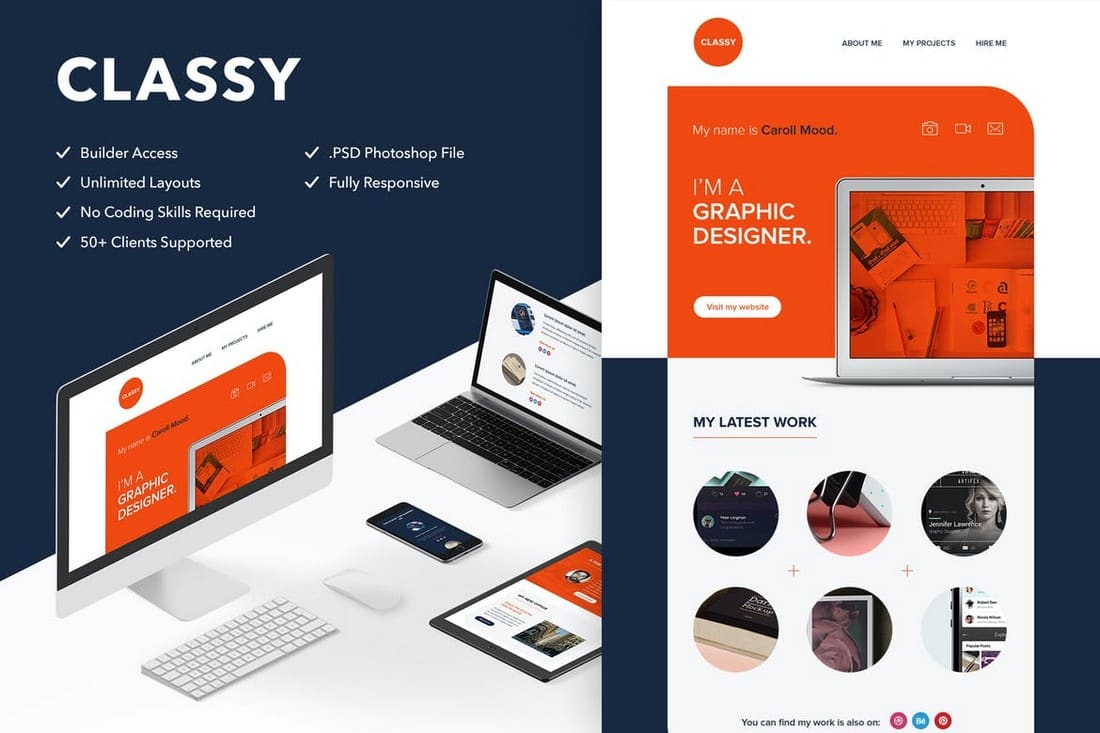 Classy - Professional Responsive Email Template