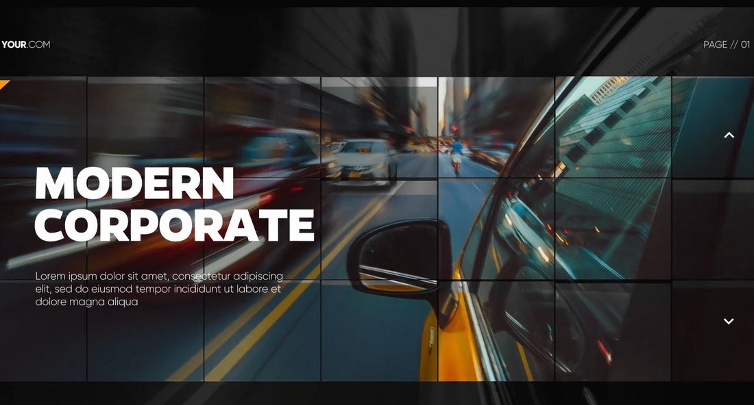 Corporate Slideshow - DaVinci Resolve Template