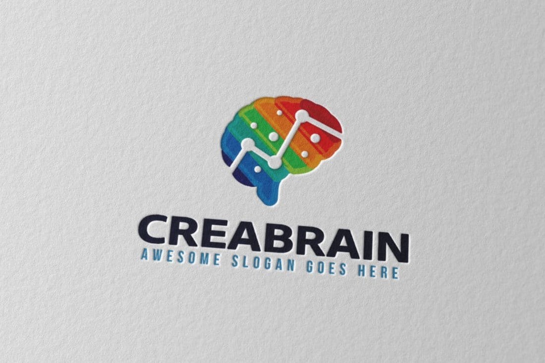 Creabrain Logo Template