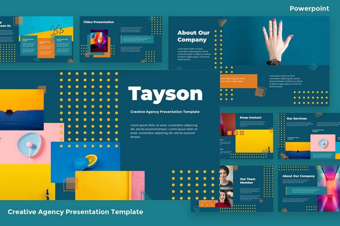 Creative Agency Powerpoint Template