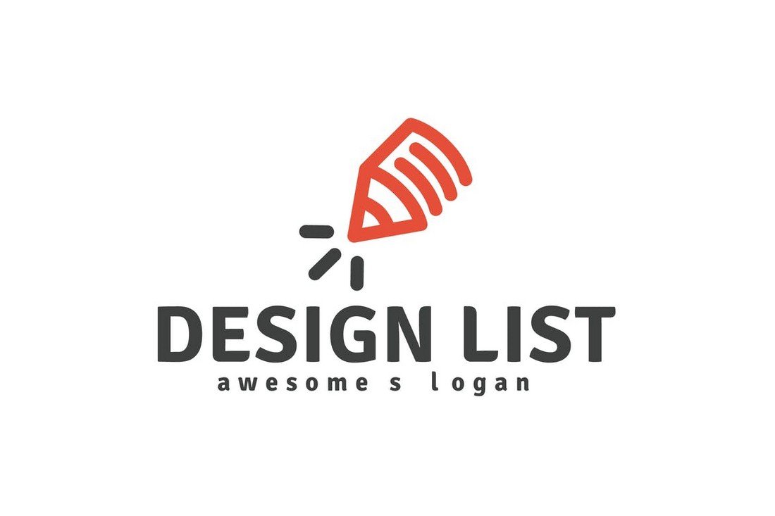 Design List Logo Template