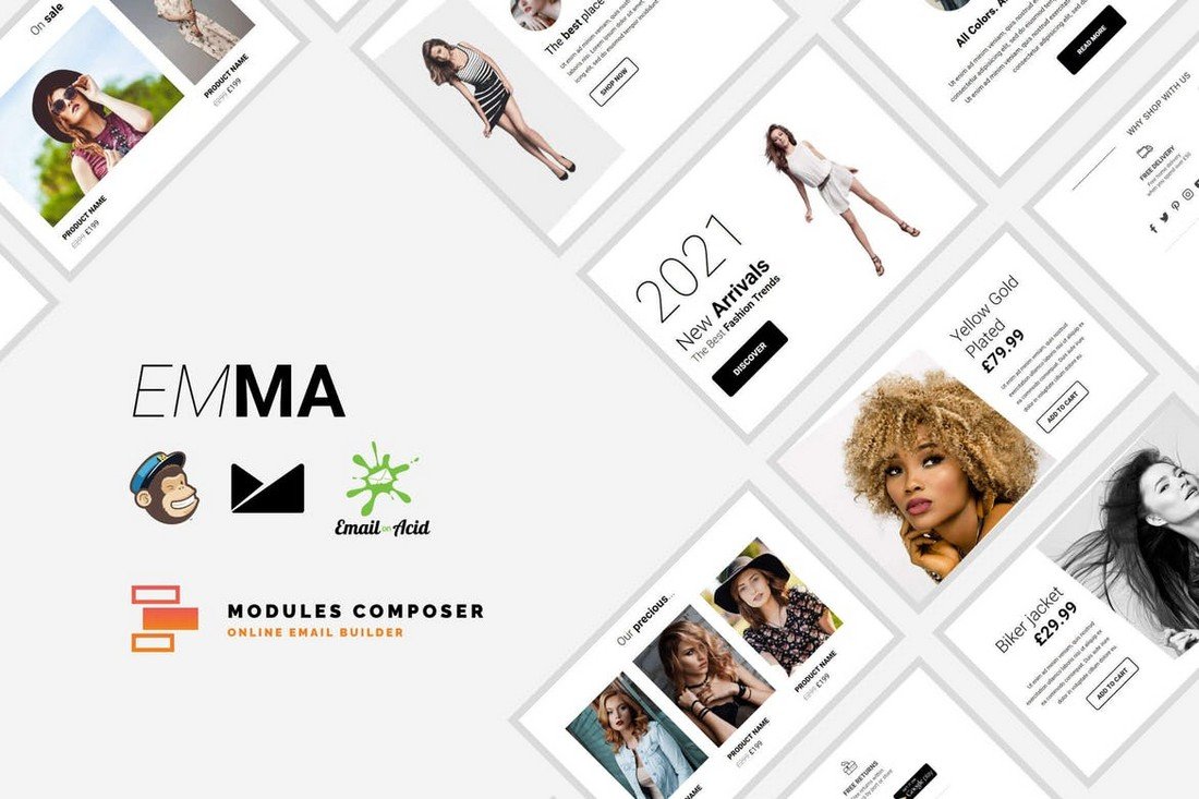 Emma - Online Shop Promo Responsive Email Template