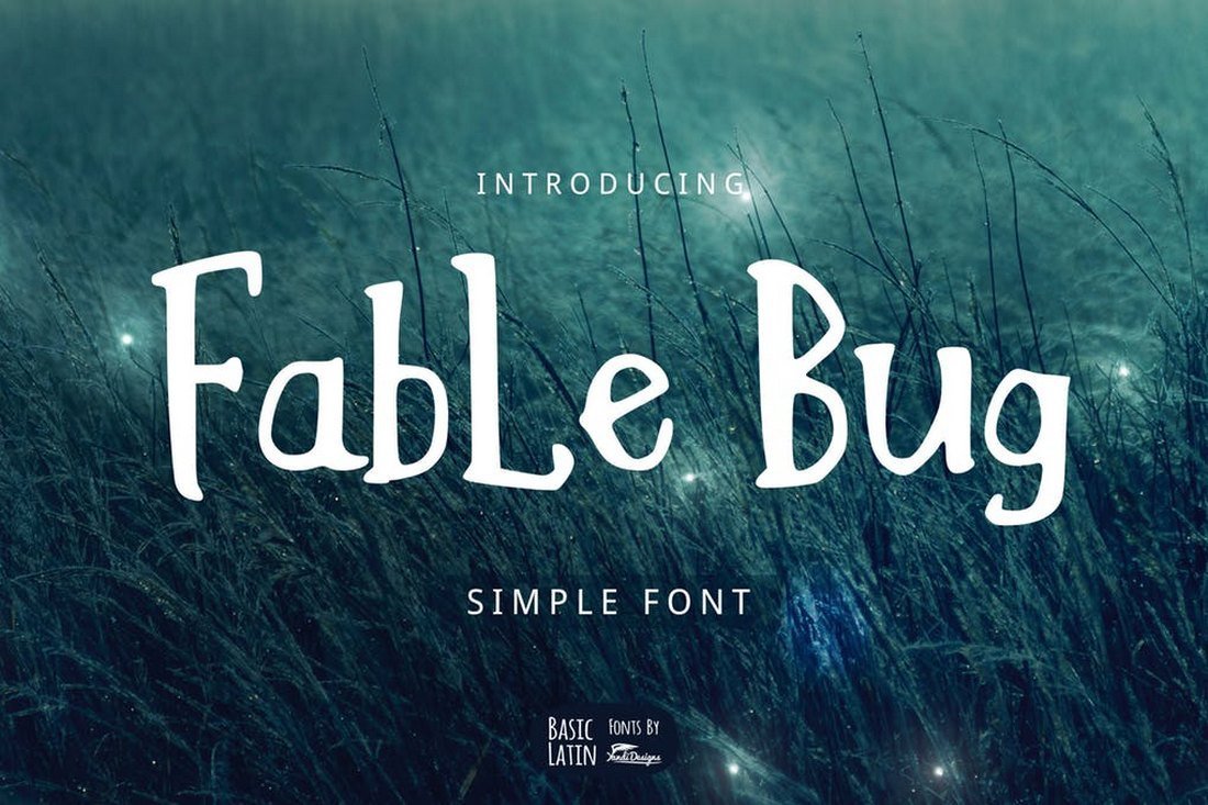 Fable Bug - Slab Serif Font