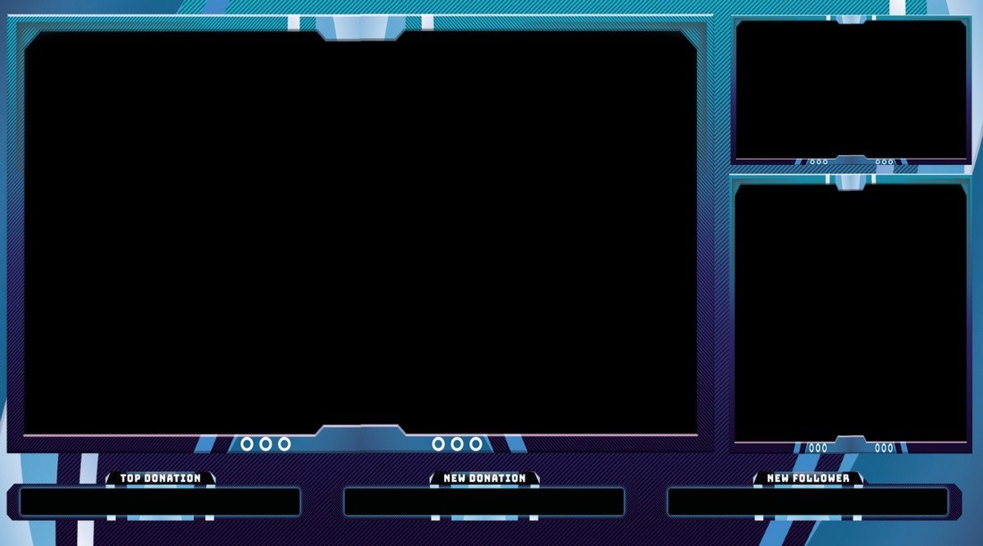 Free Twitch Stream Overlay Template