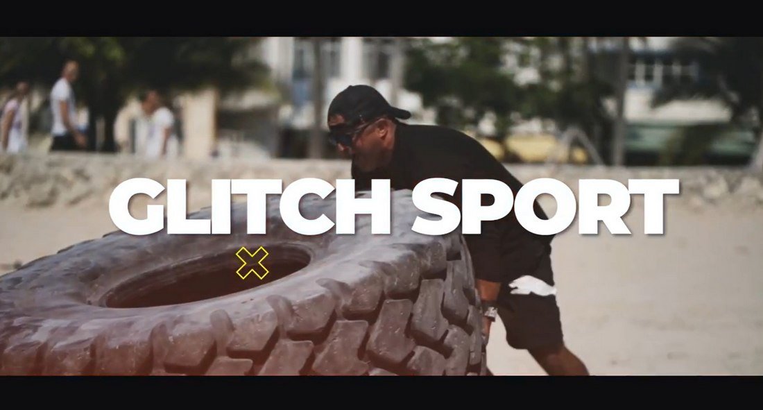 Glitch Sport - Free Final Cut Intro Template