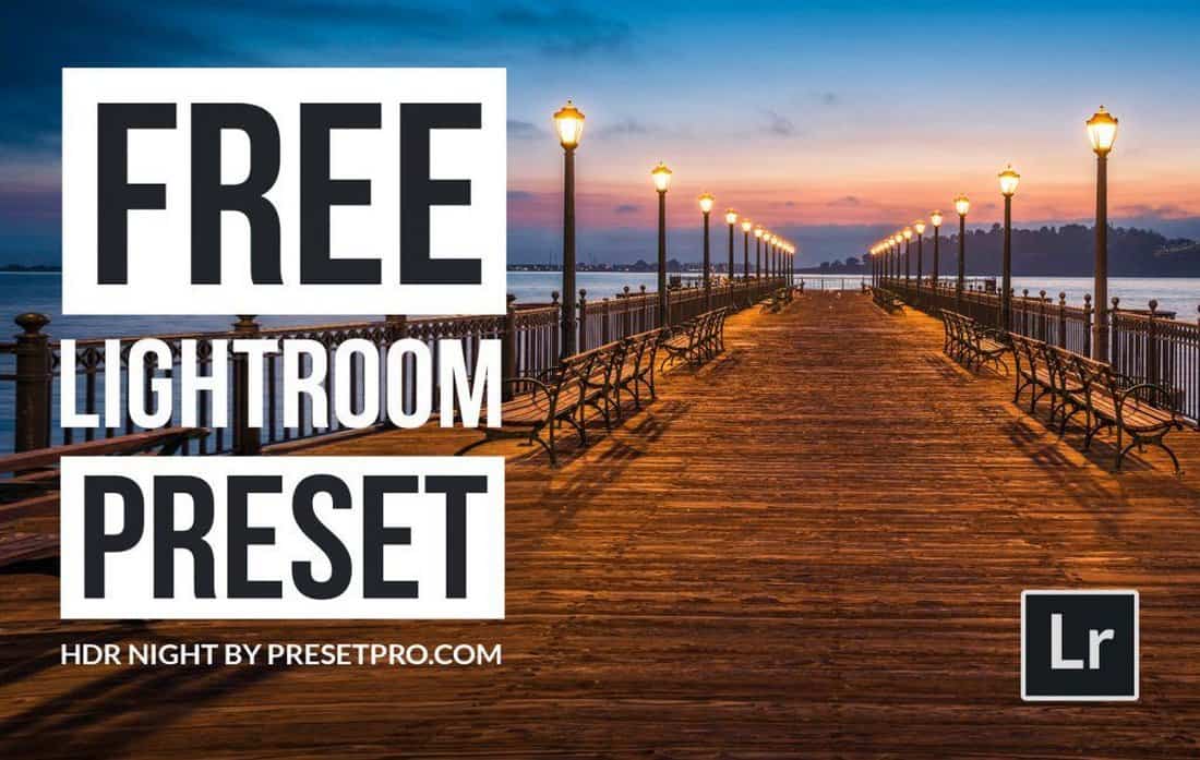 HDR Night Free Lightroom Preset
