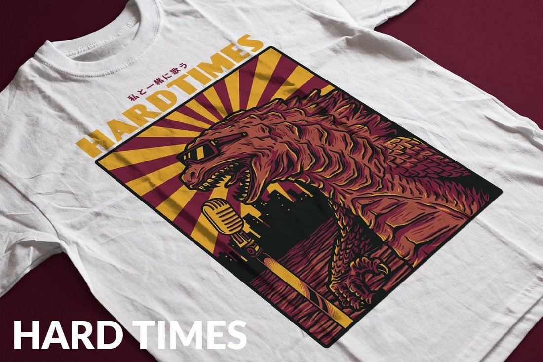 Hardtimes - Cool T-Shirt Design