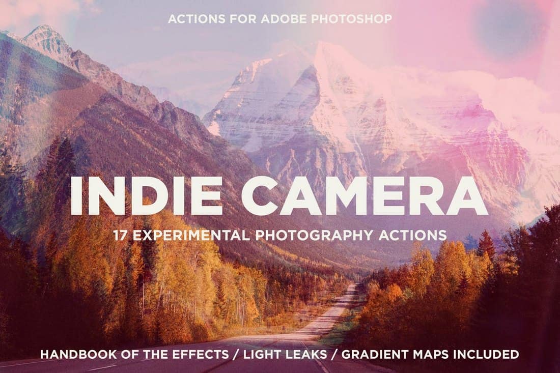 Indie Camera Photoshop Actions