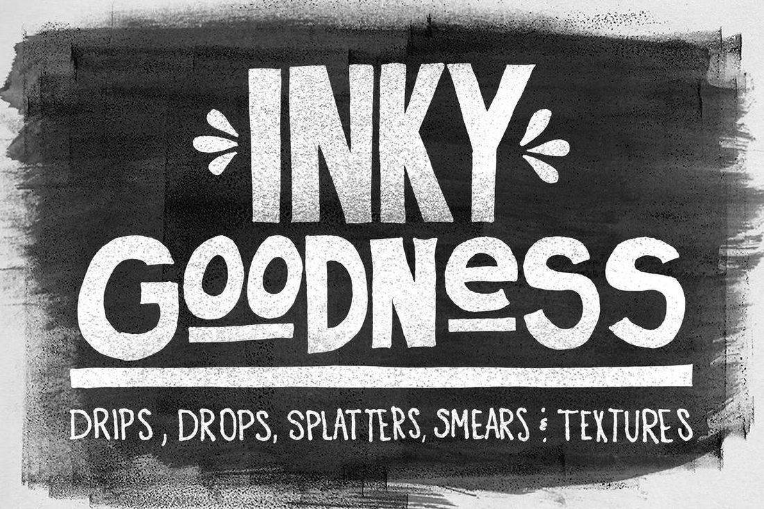 Inky Goodness - Photoshop Brushes
