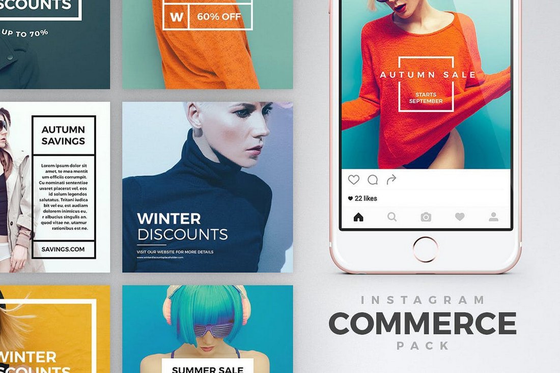 Instagram eCommerce Banners Pack