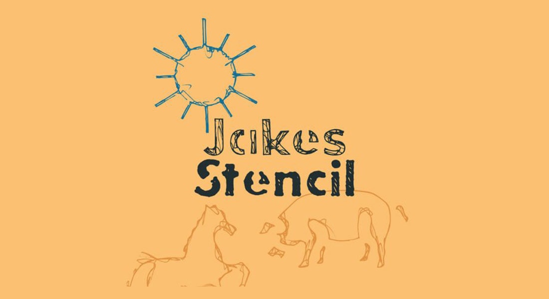 Jakes - Free Stencil Font Family