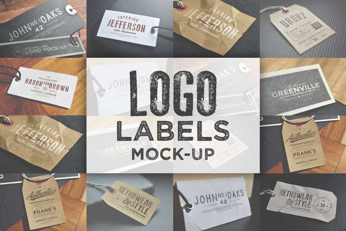 Logo & Labels Mock-ups 2