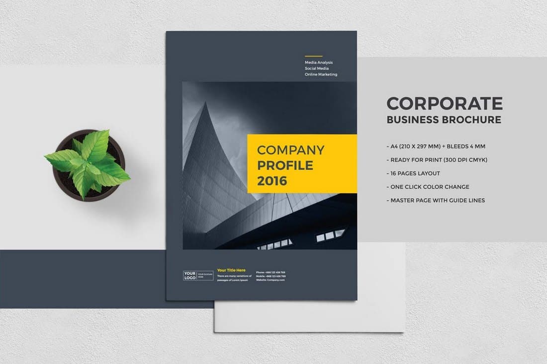 Modern Corporate Business Brochure Template