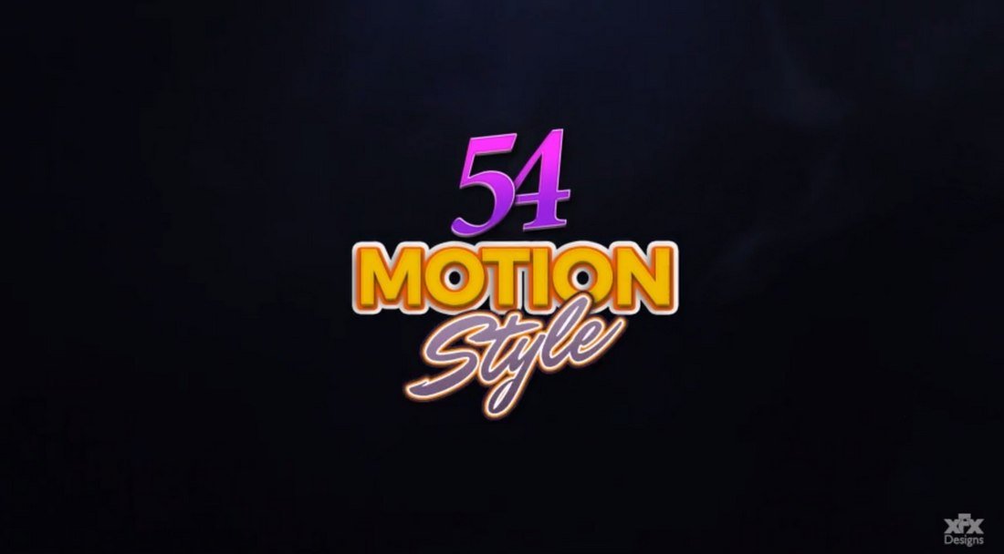 Motion Styles Toolkit - After Effects Text Effects
