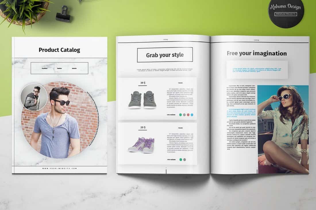 Product 4 Page Brochure Template