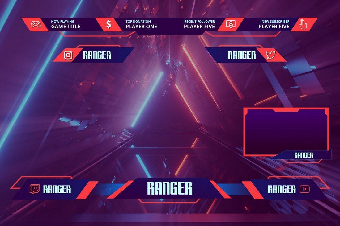 Ranger - Twitch Overlay Template