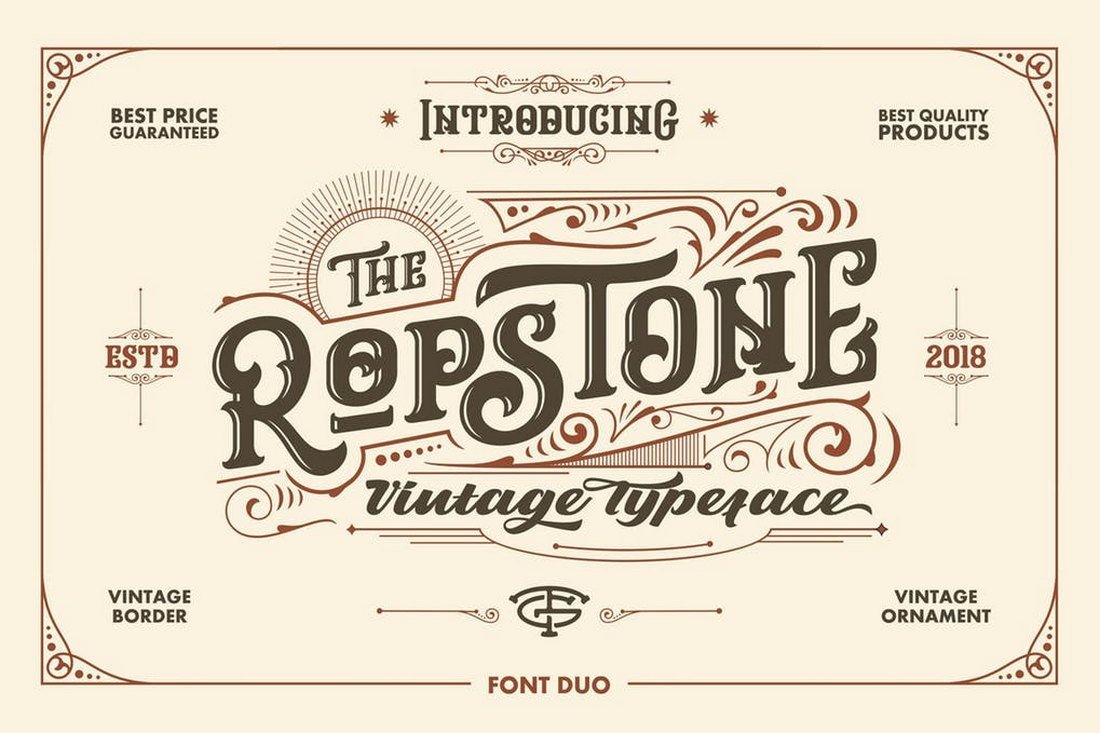 Ropstone - Slab Serif Font