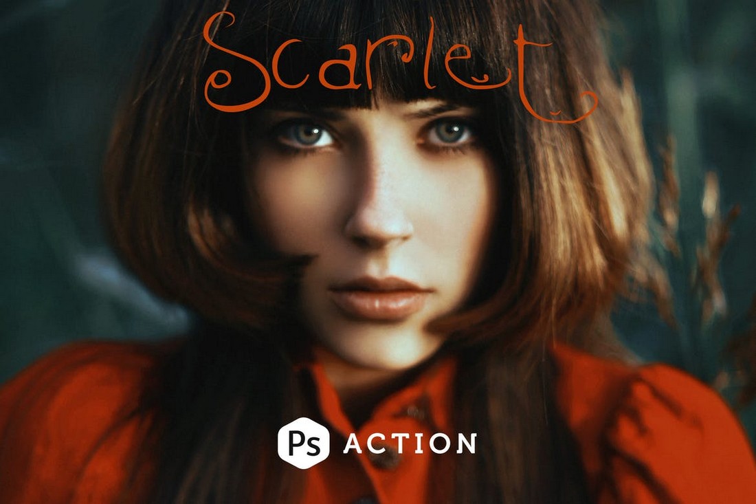 Scarlet Fantasy Photoshop Action
