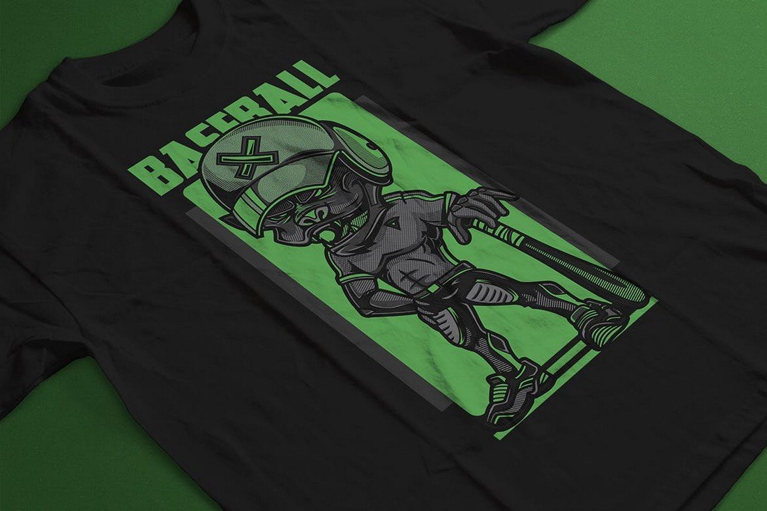 T-Shirt Design for Baseball Fans