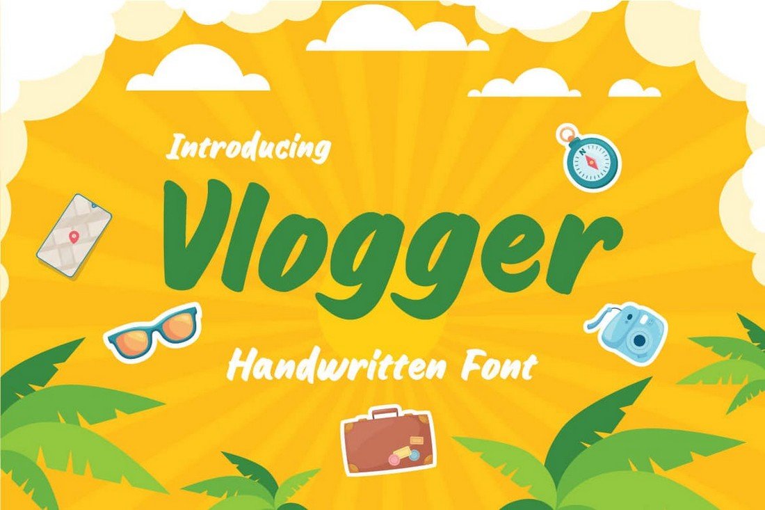 Vlogger font