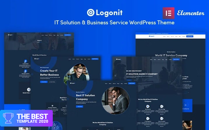 Logonit - IT Solutions and Business Service WordPress Theme.