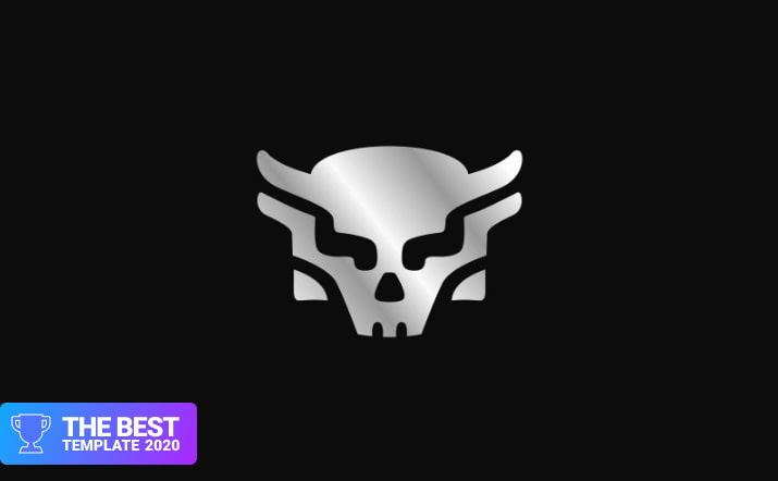 Skull Logo Template.
