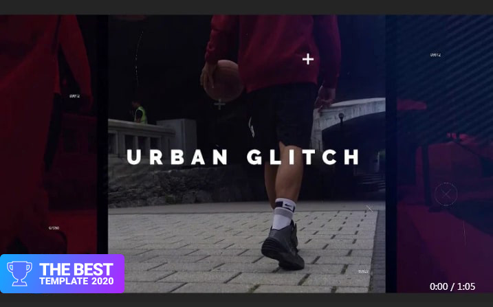 Urban Glitch Premiere Pro Template best digital products
